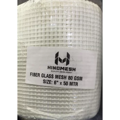 High-quality fibreglass mesh used for plastering walls and ceilings